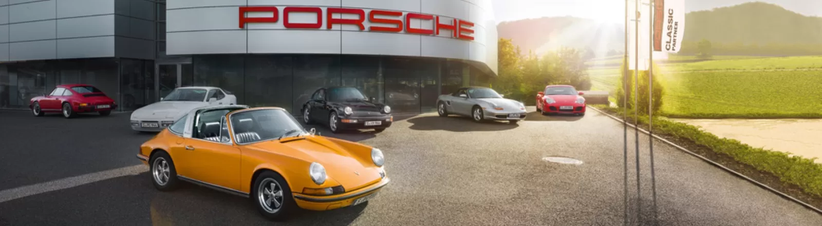 Открытие первого в мире центра Porsche для классических автомобилей 