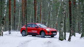 Porsche Roadshow 2017 - зимний внедорожный тест-драйв