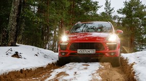 Porsche Roadshow 2017 - зимний внедорожный тест-драйв