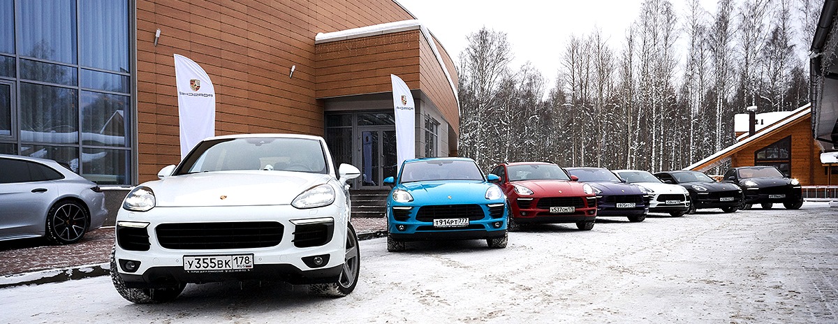 Porsche Driving Experience - зимний тест-драйв внедорожников Porsche Driving Experience - зимний тест-драйв внедорожников