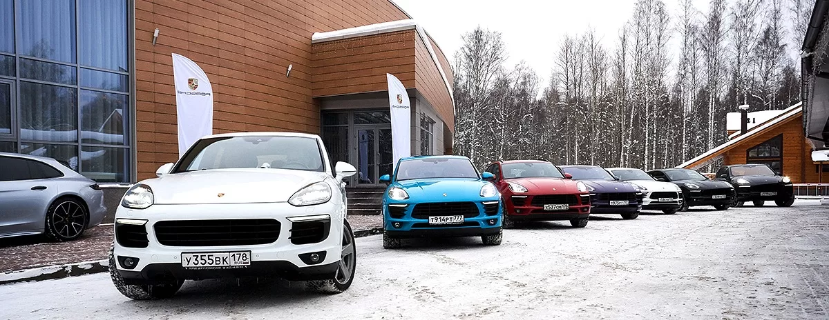 Porsche Driving Experience - зимний тест-драйв внедорожников