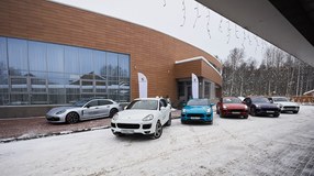 Porsche Driving Experience - зимний тест-драйв внедорожников