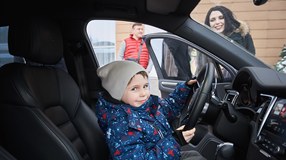 Porsche Driving Experience - зимний тест-драйв внедорожников